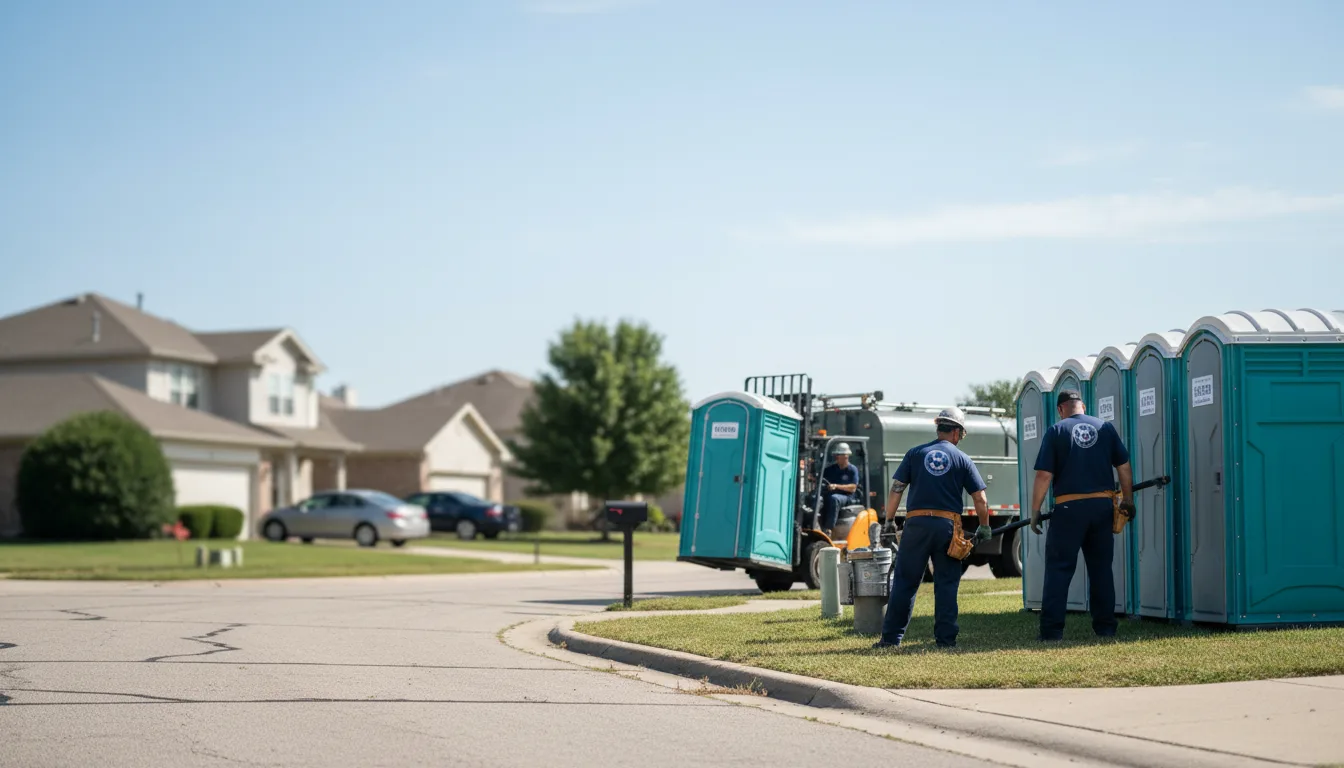 Porta Potty Rental in Garvin, OK near me
